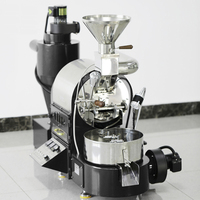 Mesin Pemanggang Kopi Yoshan Electric Commercial 1kg dengan Kontrol Gas dan USB
