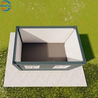 WinFair Australie – Maison conteneur modulaire préfabriquée de 20 pieds, en kit, pour dortoir, bureau ou campement