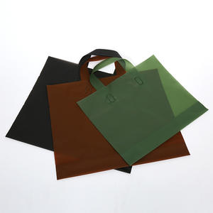 Sac fourre-tout en plastique PE écologique réutilisable personnalisable, sac d'emballage pour vêtements, sac de shopping avec votre propre logo - Product Image 6