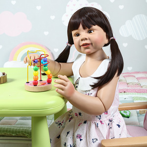 Muñeca NPK de 87 cm, articulada, de cuerpo completo, tamaño real de niño, modelo <span class=keywords><strong>Bebe</strong></span>, muñeca grande, muñeca <span class=keywords><strong>Reborn</strong></span>, muñeca infantil. - Product Image 4