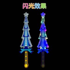 Espada <span class=keywords><strong>de</strong></span> Juguete con Luces LED Intermitentes, 23 Tiras <span class=keywords><strong>de</strong></span> Luz, Activación por Sonido, Doble Interruptor, Barra Luminosa, Juguete Intermitente para Fiestas Infantiles - Product Image 2