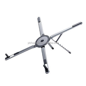 Soporte de Teléfono 3 en 1 de Aluminio Portátil, Multifuncional, Plegable, Rotación de 360 Grados, Altura Ajustable, Trípode para Escritorio - Product Image 1