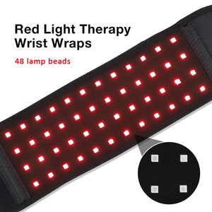 Wearable Sports Full <span class=keywords><strong>Body</strong></span> Suporte Brace Red Light Therapy 660nm 850nm 48 Beads Lâmpada Cinto Infravermelho para Cintura Red Light Therapy - Product Image 6