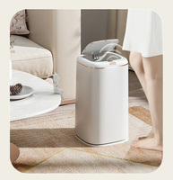 2025 35L 40L Poubelle automatique étanche à l'eau Capteur intelligent Cuisine automatique Poubelle intelligente en plastique