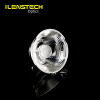 Lentille LED à faible éblouissement de 62 mm de diamètre, lentille TIR de 15 degrés, lentilles COB de 9 mm et 12 mm