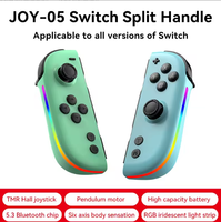 Pour 2 contrôleurs JOYCON2 - Matériel ABS, sans fil BT, gyroscope six axes, compatible avec les jeux pour 1 console