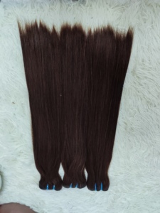 Letsfly 12A Cabello Virgen Vietnamita Crudo de Súper Alta Calidad, Extensiones SDD, Cabello Humano Original, Mechones Lisos, Venta al Por Mayor - Product Image 5