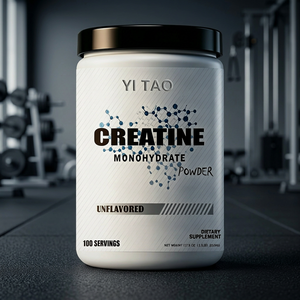 Creatina en Polvo de Marca Privada OEM ODM, Aumenta la Energía y el Crecimiento Muscular, 5000mg de Creatina Monohidrato - Product Image 1