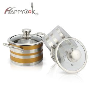 Juego de utensilios de cocina profesional de acero inoxidable, <span class=keywords><strong>olla</strong></span> antiadherente, novedad - Product Image 5