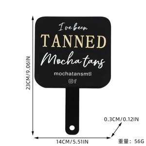 Nouvelle Tendance 2026 : Miroir de Maquillage Portable Écologique Moderne, Miroir Facial Simple Face Personnalisable, Bestseller TikTok - Product Image 6