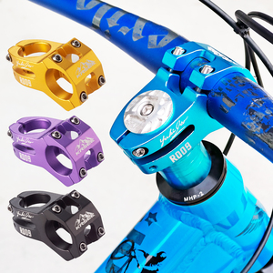 Tige de vélo en alliage d'aluminium ultra-légère, design creux, pour vélo de route et VTT, tige courte 31,8 mm, modification - Product Image 1