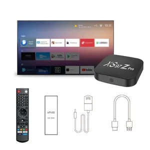 Großhandel Beliebte XS97 Z PRO Media Player 4g 32g Flash Quad Core BT 5.0 Android 11 Smart-TV-Box