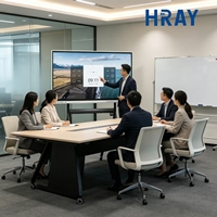 HRAY Pantalla de 98 Pulgadas con Frecuencia de Actualización de 60Hz, Diseño Integrado Todo en Uno, Tiempo de Respuesta de 8ms, Admite Personalización OEM y ODM