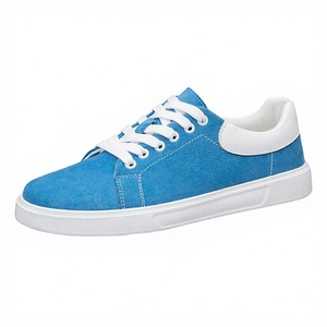 Men's Retro Skateboarding Shoes Faux Suede Thick Sole Platform Low-top Lace <b>Flats</b> Spring Height Increasing - Product Image 3