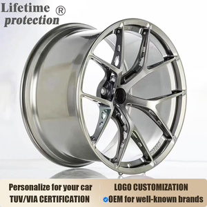 Jantes forgées personnalisées FIR EVO 5x120 5x114.3 pour BMW M3 M4 Audi RS5 Mercedes AMG 19 20 pouces, jantes de course concaves profondes - Product Image 1