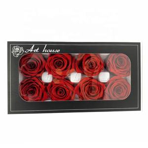 Roses éternelles de qualité supérieure, grade 'A', vente chaude, cadeaux de Noël, Thanksgiving, fête des mères, prix d'usine - Product Image 5