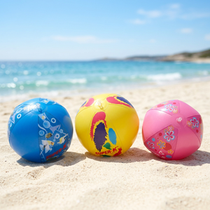 Pelota de Playa Inflable de PVC Personalizada de Fábrica, Ecológica, Solución Totalmente Personalizada para Eventos al Aire Libre, Superventas - Product Image 4