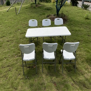 6FT gấp bàn và ghế ngoài trời ăn uống ghế bên bàn Ghế Ban công bảng - Product Image 4