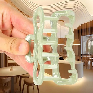 Cloud Shark Claw Hair <b>Clip</b> 12 Cm Plastic Mixed Colors Women Daily Use - Product Image 3
