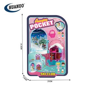 <span class=keywords><strong>Jouet</strong></span> de <span class=keywords><strong>club</strong></span> de ski en plastique pour enfants avec lumière, musique, meubles, mini <span class=keywords><strong>maison</strong></span>, jouets d'imitation - Product Image 5