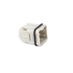 Connettore di alimentazione per impieghi gravosi HA-004-<span class=keywords><strong>M</strong></span> 10 Ampere 4P con pin in PE, simile a HAN - Product Image 3