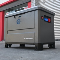 Générateur de secours domestique silencieux à double carburant GPL/GN (propane/gaz naturel) refroidi par air, 5kW, 8kW, 10kW, 12kW, 15kW, 20kW, avec démarrage automatique ATS