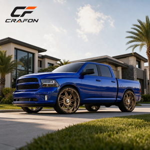 ล้อแม็กซ์ CF Forged Off-Road ขนาด 17 18 20 นิ้ว 6x139.7 106.1 สำหรับ Bronco Raptor Wildtrak ล้อสมรรถนะสูง ODM - Product Image 2