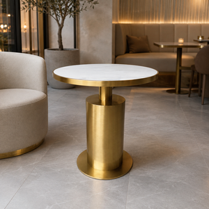 Mobilier de café-restaurant sur mesure avec tables à manger, chaises, banquette, sièges lounge et bar à café - Product Image 2