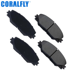 ผ้าเบรกเซรามิกสำหรับรถยนต์ D1654 ผ้าเบรกดิสก์หน้า 45022-T2G-A00 45022-T2M-T00 สำหรับรถยนต์ฮอนด้า - Product Image 1