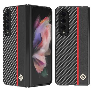 <span class=keywords><strong>Coque</strong></span> de téléphone d'affaires en cuir à motif de fibre de carbone de haute qualité <span class=keywords><strong>pour</strong></span> Samsung <span class=keywords><strong>Galaxy</strong></span> <span class=keywords><strong>Z</strong></span> <span class=keywords><strong>Fold</strong></span> 7 6 5 4 <span class=keywords><strong>3</strong></span> - Product Image 1