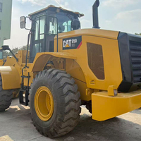 Chargeuse sur pneus d'occasion CAT 950gc 966H d'origine du Japon / Cat966h Cat950h Caterpillar Chargeuse d'occasion 5 tonnes Chargeuse frontale Vente chaude