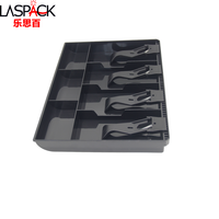 LASPACK Plateau de tiroir-caisse 4B3C Meilleure vente durable avec plateau d'argent Plateau de pièces de monnaie