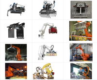 Leadworld Certificat CE de qualité supérieure fabriqué en Chine personnalisé Full Auto 25kg sac automatique Robot palettiseur Robot empileur