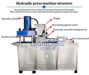 Multi-function Desulfurized Gypsum Coal Powder Mineral Stainless Steel <b>Hydraulic</b> Briquetting Making Machine - Product Image 3