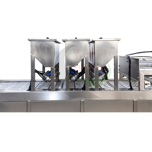 Tự động đậu phụ hộp khay niêm phong máy 6 dòng cho đậu nành bao bì sản phẩm đậu <span class=keywords><strong>curd</strong></span> <span class=keywords><strong>container</strong></span> gói - Product Image 6