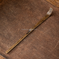 Boîte d'emballage en carton kraft écologique, cuillère à matcha Chashaku, cuillère à matcha en bambou faite à la main, cuillère à matcha réutilisable en bambou