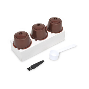 Capsules de café réutilisables rechargeables pour Machine à café <span class=keywords><strong>nescafé</strong></span> <span class=keywords><strong>Dolce</strong></span> <span class=keywords><strong>Gusto</strong></span>, 3 pièces/ensemble - Product Image 4