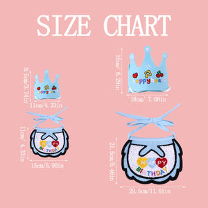 Großhandel benutzer definierte Luxus entzückende Haustier alles Gute zum Geburtstag Schal Brief Bandanas Katze Hund Lätzchen und Hut Set Haustier Geburtstag Zubehör - Product Image 5