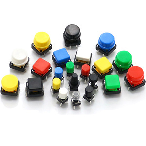 สวิตช์สัมผัสแบบจุ่ม6x6กันน้ำสวิตช์สัมผัส SMD แบบมีไฟ LED ปุ่มกดสวิตช์ไมโคร - Product Image 1