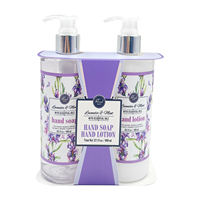 Vente en gros d'un nouveau coffret cadeau de luxe pour douche, bain, spa, gel douche, hydratation profonde à la main, soins de la peau, marque distributeur OEM 2024