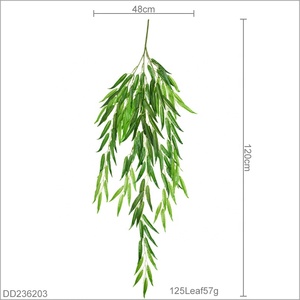 120cm dài nhựa cây chi nhánh cây liễu lá nhân tạo cho cây trang trí - Product Image 2