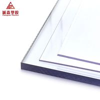 Feuille de polycarbonate solide à bas prix de 600mm * 1200mm * 5mm