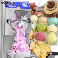 160l/H Etl Gecertificeerde Commerciële Gelato Hard Ijs Sorbetto Machine Italiaanse Waterijsmaker Met Hoge Capaciteit
