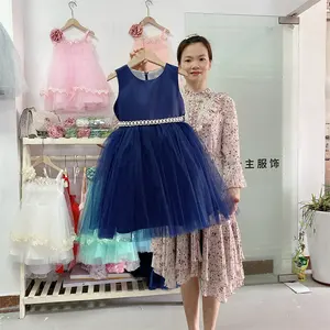 2024 fotos de vestidos mais recentes com roupas de menina boutique para festas de 9 anos