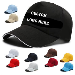 Custom Logo Designer <strong>Plain</strong> Blank Adjustable Advertising <strong>Baseball</strong> <strong>Cap</strong> Hat Printing Embroidery Pattern Sports Gorras 6 5 Panel <strong>Cap</strong> - Product Image 1