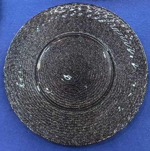 Platos de Presentación Nórdicos con Borde Dorado, Juego de Platos de Vidrio de Lujo con Forma de Flor para Cena, Ensalada, Cocina, Fiestas, Bodas Elegantes - Product Image 3