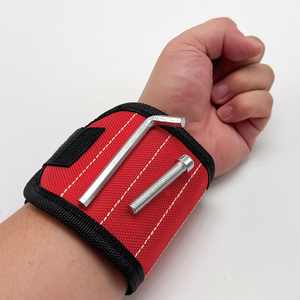 Pulsera Magnética Doble Elástica Autoadhesiva con Logotipo Personalizado Gacent, Soporte para Herramientas de Poliéster Resistente al Calor para Mecánicos y Bricolaje - Product Image 1