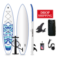 FUNWATER Drop Shipping sup Boards Paddle gonflable Stand up Paddleboard Planche de surf Paddle Board Support gonflable pour femmes