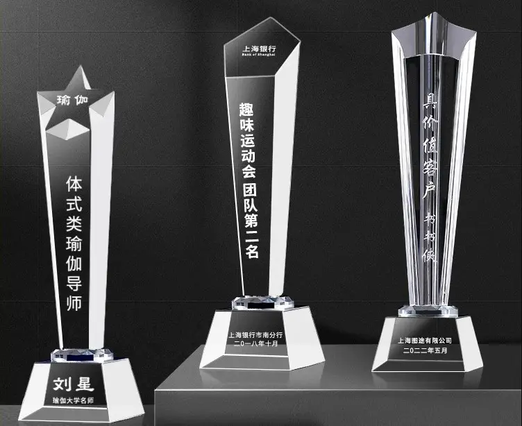 Piala Plak Bisnis Penghargaan Akrilik Yang Dipersonalisasi
