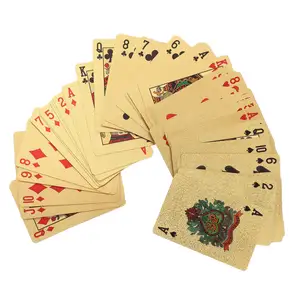 Plastic Poker Durable Waterproof Playing Card Printing For Party Table Game Play Card Pvc Plastic High Quality Creative Normal